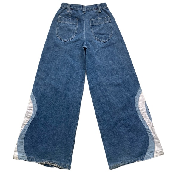 Vintage 90s Super Wide Leg Rave Jeans 🌀 - Picture 2 of 8